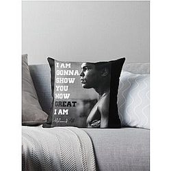 Muhammad Ali Throw Pillow