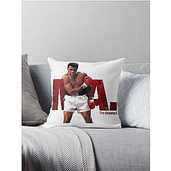 The Greatest Muhammad Ali Throw Pillow