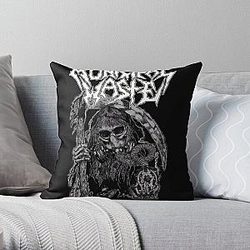 Municipal Waste Wasteland Reaper Throw Pillow 