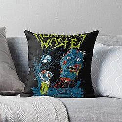 Municipal Waste Wave of Death Throw Pillow 