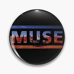 Black Holes and Revelations Muse Cover Logo Pin