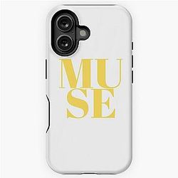 Muse shirt art u inspiration design yellow iPhone Tough Case