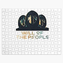 Muse band will of the people masked men design Classic  Jigsaw Puzzle