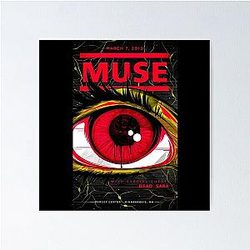 2013 Vintage MUSE minneapolis Poster