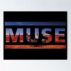 Black Holes and Revelations Muse Cover Logo Poster