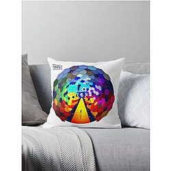 princess glitter rose muse music muse gold glitter dreamy Throw Pillow