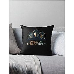 Muse band will of the people	 Throw Pillow