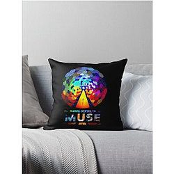 bird life team building muse music muse, environment Throw Pillow