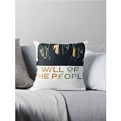 Muse band will of the people masked men design Classic  Throw Pillow