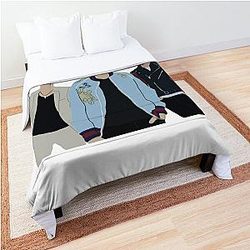 Muse band Silhouette  Comforter