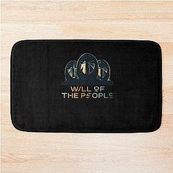 Muse band will of the people masked men design Bath Mat
