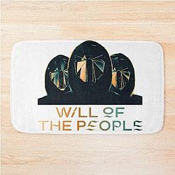 Muse band will of the people masked men Bath Mat