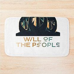 Muse band will of the people masked men design Classic  Bath Mat