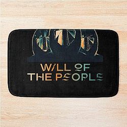 Muse band will of the people masked men design Bath Mat