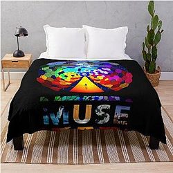 bird life team building muse music muse, environment Throw Blanket