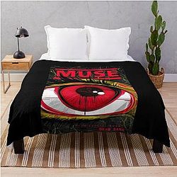 2013 Vintage MUSE minneapolis concertposter  Throw Blanket