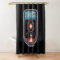 Starlight From Muse Band   Shower Curtain