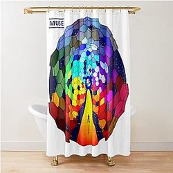 princess glitter rose muse music muse gold glitter dreamy Shower Curtain