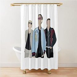 Muse band Silhouette  Shower Curtain