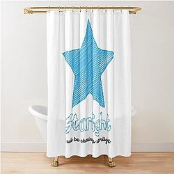 Starlight Muse Band Shower Curtain