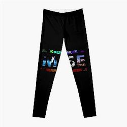 blue outdoors muse music muse nature tree Leggings