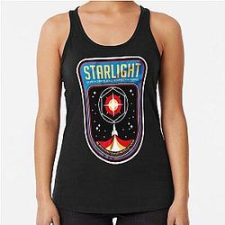 Starlight From Muse Band   Racerback Tank Top