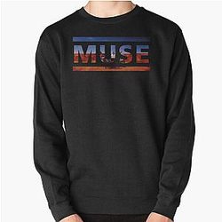 Black Holes And Revelations Muse Cover Logo Pullover Sweatshirt