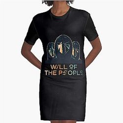 Muse band will of the people	 Graphic T-Shirt Dress
