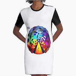 princess glitter rose muse music muse gold glitter dreamy Graphic T-Shirt Dress
