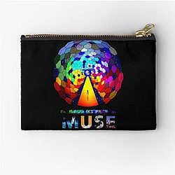 bird life team building muse music muse, environment Zipper Pouch
