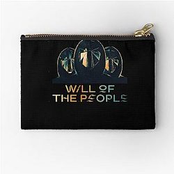 Muse band will of the people masked men design Zipper Pouch