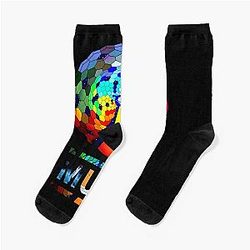 bird life team building muse music muse, environment Socks