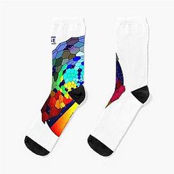 princess glitter rose muse music muse gold glitter dreamy Socks