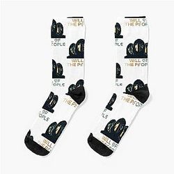 Muse band will of the people masked men Socks