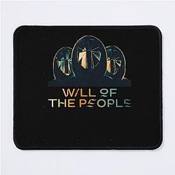 Muse band will of the people masked men design Mouse Pad