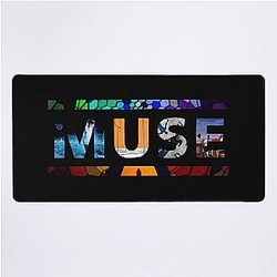 The battle of muse men for everyone Desk Mat