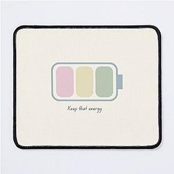 Muse music band white Mouse Pad