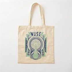 Copia de Muse Concert T-shit Design Radio Waves Cotton Tote Bag
