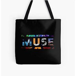 blue outdoors muse music muse nature tree All Over Print Tote Bag