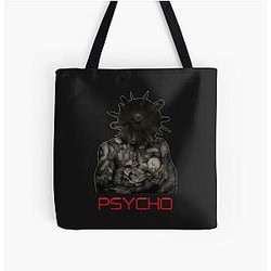 Muse band psycho design perfect gift All Over Print Tote Bag