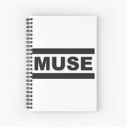 flowers vines downtown muse music muse, muse dubuque Spiral Notebook