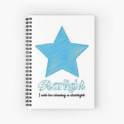 Starlight Muse Band Spiral Notebook