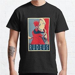 Mushoku Tensei Tシャツ - Rudeus Greyrat Mushoku Tensei クラシックTシャツRB2112 [ID8522]