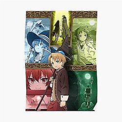 Mushoku Tensei Posters - Mushoku Tensei Jobless Reincarnation Poster RB2112 [ID8114]