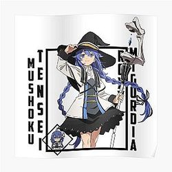 Mushoku Tensei Poster - Mushoku Tensei - Roxy Migurdia Poster RB2112 [ID8134]