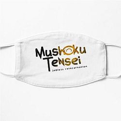 Mushoku Tensei Face Masks - Mushoku tensei logo Mascara plana RB2112 [ID8184]