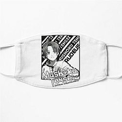 Mushoku Tensei Gezichtsmaskers. Mushoku Tensei Jobless Reincarnation - Rudeus - Cool Uniek Design Flat Mask RB2112 [ID8181]
