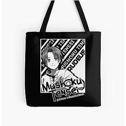 Mushoku Tensei Bags - Mushoku Tensei Jobless Reincarnation -  Rudeus - Cool Awesome Design All Over Print Tote Bag RB2112 [ID8394]