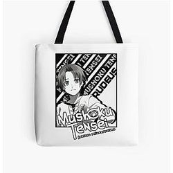 Mushoku Tensei Bags - Mushoku Tensei Jobless Reincarnation -  Rudeus - Cool Unique Design All Over Print Tote Bag RB2112 [ID8389]