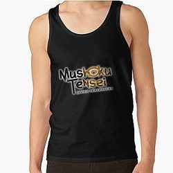 Mushoku Tensei Hauts-citernes - logo Mushoku teati Tank Top RB2112 [ID8149]